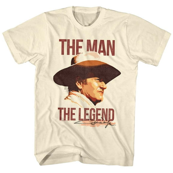 John Wayne Icons Man/Legend Adult Short Sleeve T Shirt