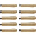 thumbnail image 1 of SHAR 11cm/8mm Length - 10x Wood File Handle for Maintenance Garage Carpentry Tools, 1 of 5