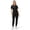 Black, variant on Scrubs Women's Medical Scrub Set, Premium 3-Pocket V-Neck Top & 6-Pocket Jogger Scrub Pants, 2-Piece Uniform Combo Set