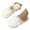 White, variant on Slippers for Women,Ladies Fashion Winter Warm Solid Color Headed Flat Bottom Slippers,Womens Slippers,White,8.5