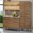 thumbnail image 1 of Madesa Gabinete de Cocina Integral Compacta 169 cm con Fregadero Emilly Rustic 12, 1 of 11