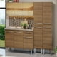 thumbnail image 1 of Madesa Gabinete de Cocina Integral Compacta 169 cm con Fregadero Emilly Rustic 12, 1 of 11