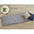 thumbnail image 2 of Better Homes & Gardens, Grey Faux Rabbit Fur Runner, 20" x 60", 2 of 4