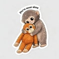 thumbnail image 2 of PUSPU Cute Monkey Pattern Decorative Stickers 5pcs for Home Decoration, 2 of 7