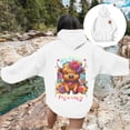thumbnail image 2 of Arlun Cute Highland Cow Hoodies Sweatshirt for Women Funny Letter Printed Drawstring Pullovers Long Sleeve Loose Fit Casual Comfort Graphic Print Hooded Tops with Pockets 3-White XL, 2 of 7