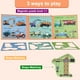 thumbnail image 4 of Libro de rompecabezas magnético ASTARON Construction Vehicles 41 piezas, 4 of 8