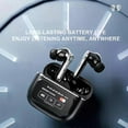 thumbnail image 3 of Touch Screen ANC Active Noise Cancelling Wireless Headphones TWS Earbuds Stereo Spatial Audio HIFI Headphones, 3 of 3