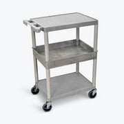 Luxor Flat Top/Bottom and Tub Middle Shelf Cart