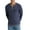 01-Navy Blue, variant on Iceglad Mens Henley Shirts Long Sleeve T Shirt Fashion Casual Slim V Neck Shirts