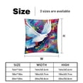 thumbnail image 5 of Peace Dove Set with Unique CoversPatterns - 2 Pack Decorative Pillows for Bed - Includes Pillow Inserts - Available in 16x16, 18x18, 20x20 Inches for Any Occasion, 5 of 6