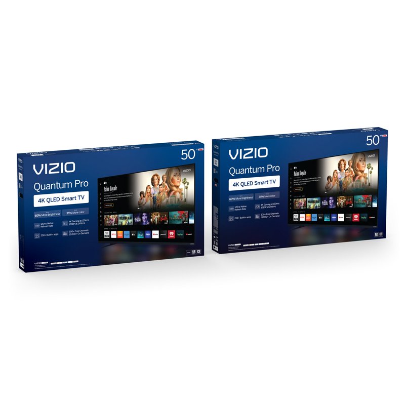 VIZIO 50" Class Quantum Pro 4K QLED HDR 120Hz Smart TV (Online Only) M50QXM-K01 gallery view