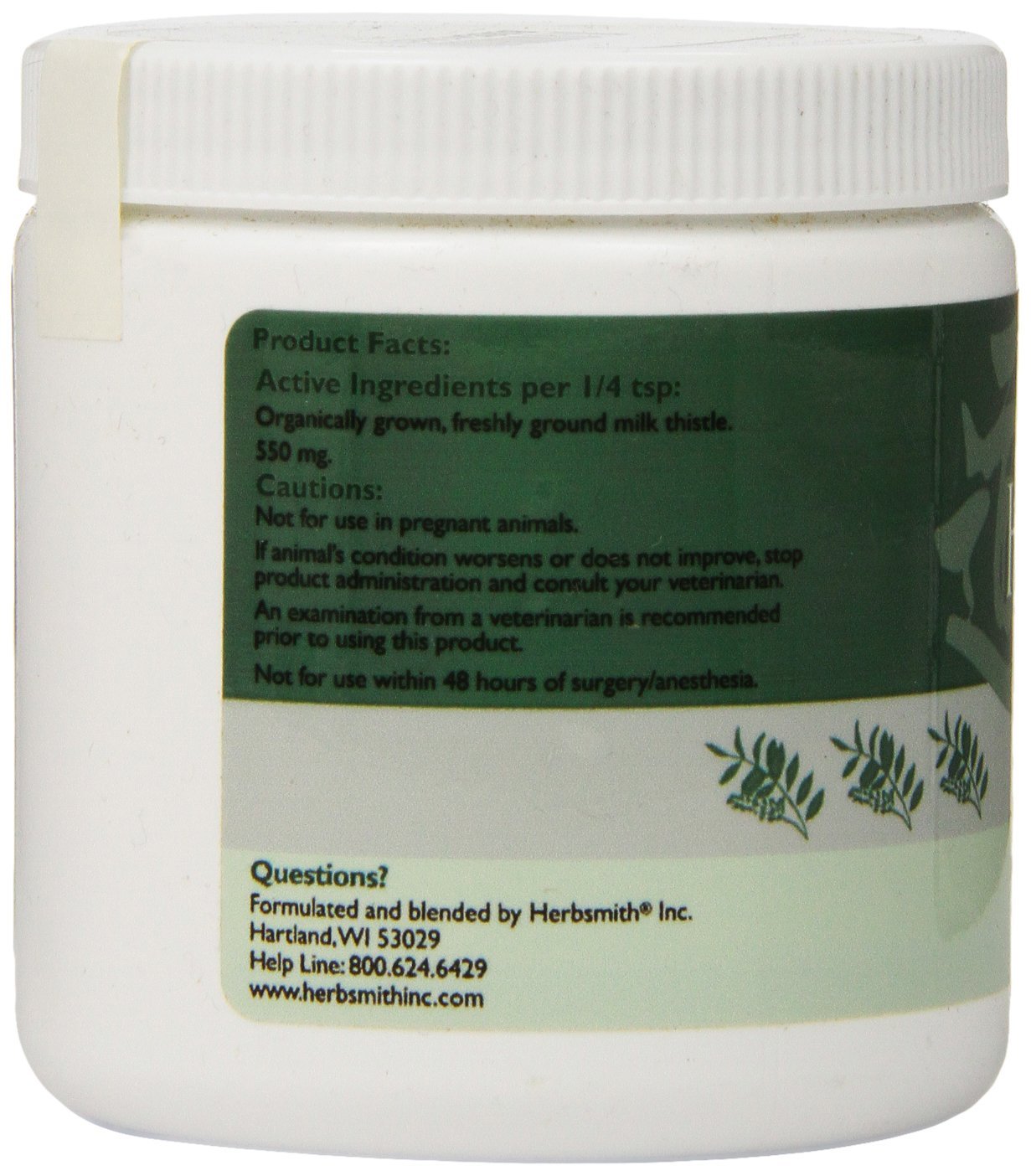 milk thistle powder for dogs