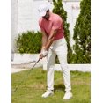 thumbnail image 5 of COOFANDY Mens Golf Polo Shirt Short Sleeve Moisture Wicking Quick Dry Performance Sport Casual Stylish Collared Shirts, 5 of 6