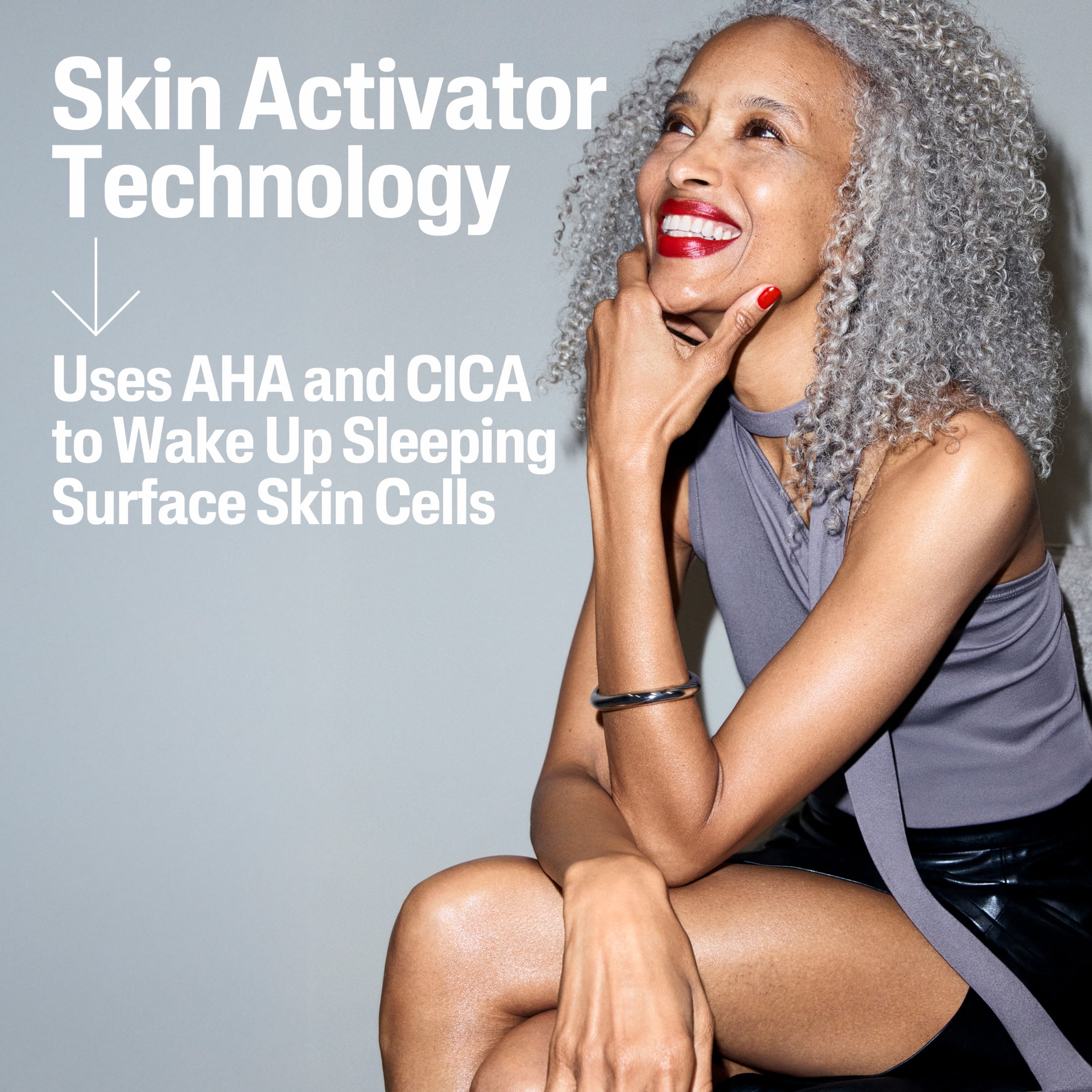 CETAPHIL Skin Activator Hydrating & Firming Body Lotion, Mandelic Acid (AHA) and Centella Asiatica (CICA) Body Moisturizer, Hydrates and Firms Aging Skin, Anti-Aging Body Skin Care​, 16 oz