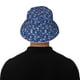 thumbnail image 5 of Fotbe Plants And Flamingos Sombrero Tipo Pescador con Estampado – Sombrero de Sol de Algodón de Moda para Playa, Golf, Pesca, 5 of 6