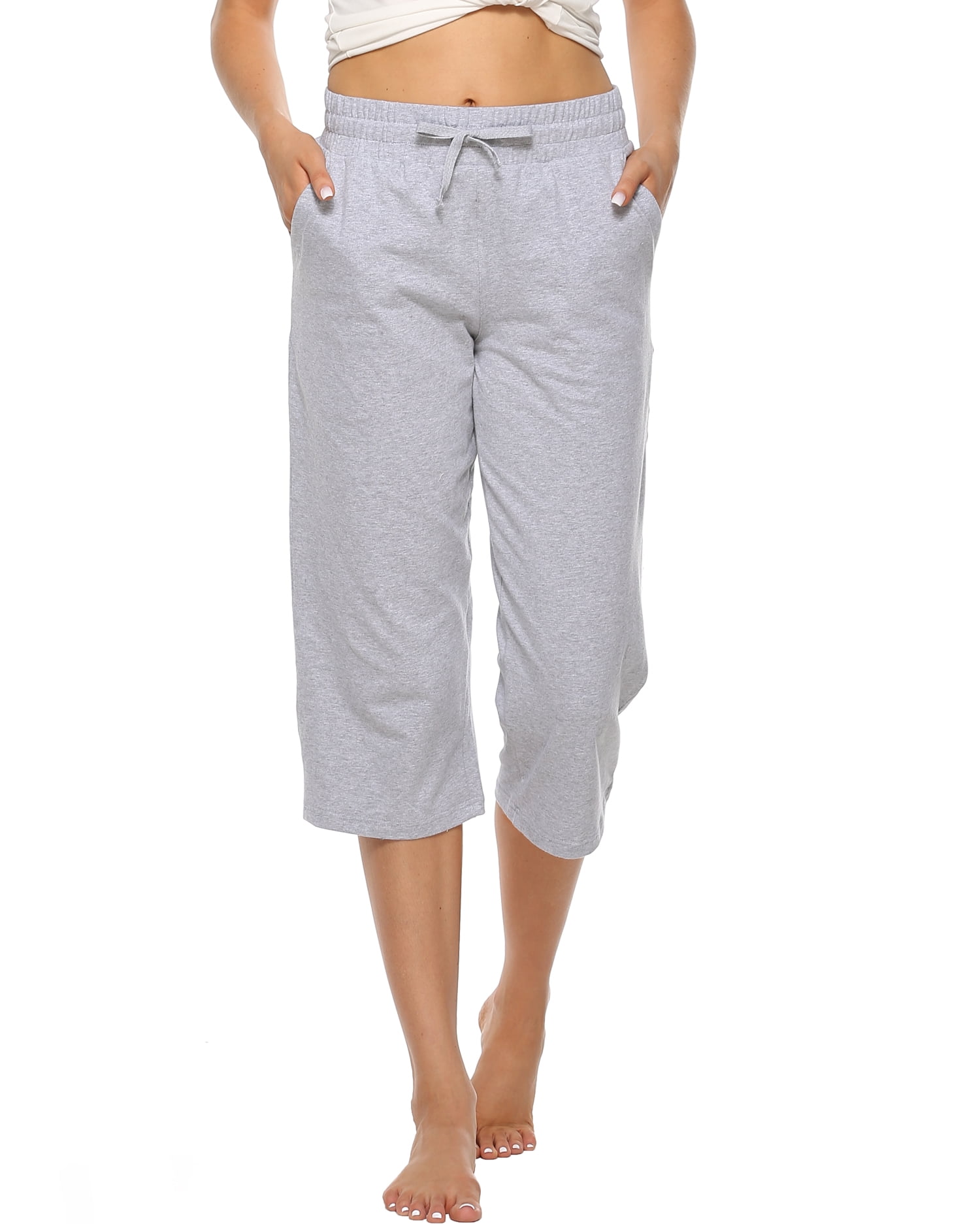 Athleisure Yoga Capris Cotton Pants 