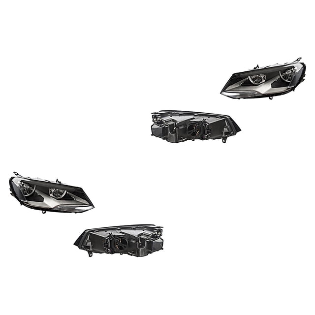 Par de Faros Touareg 2011 A 2014 Volkswagen Eléctrico P/Halog DEPO .