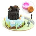 thumbnail image 4 of Tire Wheel Chocolate Cake Mold Food Grade Silicone Fondant Decorating Tool, 4 of 7