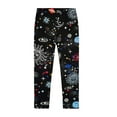 thumbnail image 1 of Girls Printed Elastic Slim Full-Length Active Legging, Sizes 1-9Y, 1 of 3