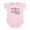 Petal Pink, variant on CafePress - Just Ask Godmom! Infant Bodysuit - Baby Light Bodysuit, Size Newborn - 24 Months