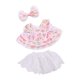 thumbnail image 5 of Falda Plisada para Muñecas de Peluche Hugo Rosa 20 cm, 5 of 9