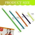 thumbnail image 3 of 20pcs GripStic Bag Sealer Clips, Reusable Bag Clips, Airtight & Waterproof Fresh-Keeping Food Storage Clamps, 5 Sizes from 3.54 to 11 inches Sealing Tools for Snacks Chips Breads in Home Kitchen, 3 of 8