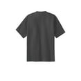 thumbnail image 6 of Port & Company Men's Classic Fit Tall Essential Cotton T-Shirt Charcoal 3X-Large Tall, 6 of 6