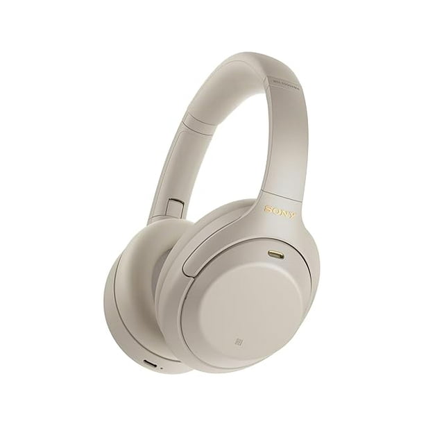 Restored Sony WH-1000XM4 Écouteurs Sans Fil à Réduction de Bruit – Argent – Boîte Ouverte