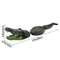 thumbnail image 3 of Realistic Floating Alligator Decoy For Pools - Jointed Crocodile Figurine With Realistic Texture, Waterproof Design For Ponds, Garden Water Features, Outdoor Decor, Backyard, 3 of 3
