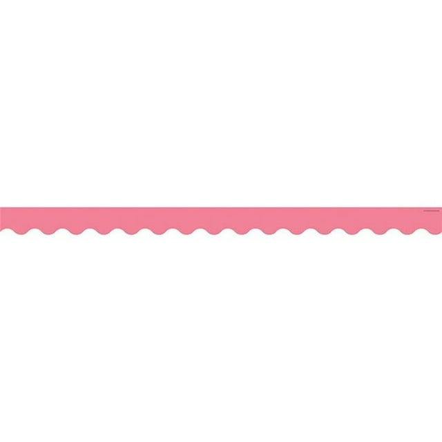 Bordure Festonnée Rose Clair - Lot de 6