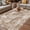 Mocha Brown, variant on Brown Coastal Outdoor Rug for Patio/Deck/Porch, Non-Slip Large Area Rug 5 x 7 Ft, Summer Beach Nautical Starfish Coral Vintage Indoor Outdoor Rugs Washable Area Rugs, Camping Rug Carpet Runner