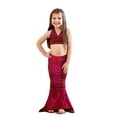 thumbnail image 4 of Sun Tail Mermaid Toddler Tail Fiji Red Size XS (2T/3T), 4 of 4