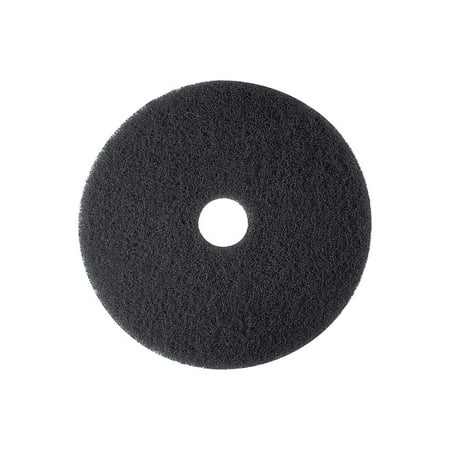 UPC: 0048011083778 | 3M Low-Speed Stripper Floor Pad 7200 15 Diameter Black 5/Carton (08377)