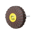 thumbnail image 3 of Abrasive Cloth Flap Wheel Sanding Star 1/4-Inch Shank for Woodworking Root Carving Furniture Polishing 120 Grits, 3 of 4