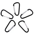 thumbnail image 4 of GOGO 60PCS D-shaped Carabiner with Spring Snap Hooks, 2 Inch Carabiner Clip Key Holders - Assorted, 4 of 7