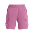thumbnail image 3 of ZHYou Hiking Cargo Shorts for Women Elastic Waist Lightweight Water Resistant Quick Dry Athletic Shorts with Pockets, 3 of 6