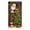 A, variant on FastXmas 35 X 71" Inch Christmas Door Cover Christmas Pendant Backdrop Santa Snowman Door Curtain Cloth Polyester Xmas Door Cover Christmas Door Decorations for House Wall Door Home Party Supplies