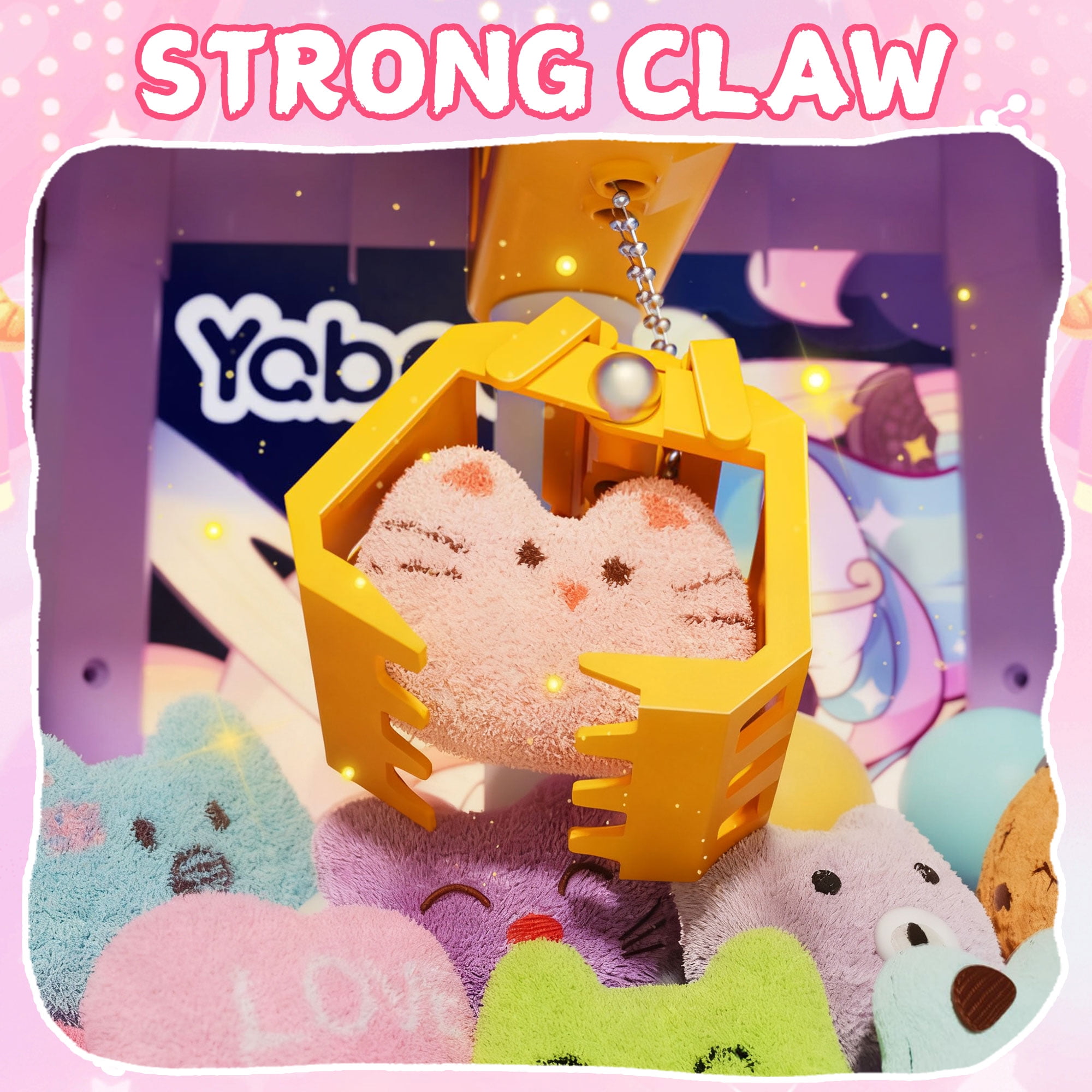 JBeeCtrl Claw Machine for Kids Mini Vending Machine Unicorn Toys for Girls 3-8 Candy Prize Dispenser Electronic Arcade Game Toy for Party Christmas Birthday Gifts
