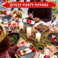 thumbnail image 3 of Paquete de 10 obsequios de mesa para fiestas navideñas con sombreros y regalos Jorfin, 3 of 8