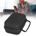 thumbnail image 3 of Speaker Storage Bag for B & O Beosound Explore, Shock Proof Carry Case with Small Grid for Accessory Storage, Strong Silicone Handle, Perfect for Business Travel and Vacation, 3 of 7