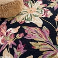 thumbnail image 6 of SAFAVIEH Blossom Fisher Floral Runner Rug, Black/Plum, 2'3" x 8', 6 of 8