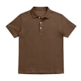 thumbnail image 6 of ZUKMRJPC Mens Short Sleeve Linen Shirts Solid Color Casual Summer T-Shirts Loose Fit Comfy Lightweight Vacation Beach Pullover Shirts, 6 of 7