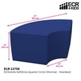 thumbnail image 2 of SoftZone® Quarter Circle Ottoman Standard - Blue, 2 of 2