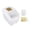 White, variant on Xirurus Rice Storage Box with Clear Cover, Insect Proof Large Capacity 10KG / 22 Lbs Airtight Food Storage Container for Home, Kitchen Organization, Green