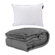 thumbnail image 1 of Edredón Individual Homy Gris + Almohada One, 1 of 8