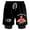 Black, variant on Anime Hajime No Ippo Kamogawa Boxing Gym Sweatshorts Women Men's 2 in 1 Running Shorts Basketball Pants