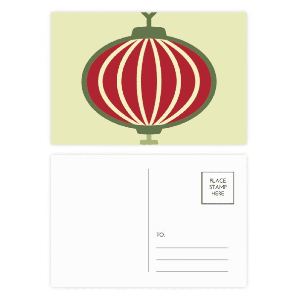 china pattern postcard set birthday mailing thanks greeting card