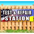 thumbnail image 1 of Test And Repair Station 13 oz Vinyl Banner With Metal Grommets, 1 of 4