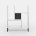 thumbnail image 4 of Ada Home Décor Arven 3 Tier Bookcase, White, 4 of 7
