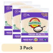 (3 pack) Guerrero Fresquiricas Flour Tortillas, Soft Taco Size, 10 Count